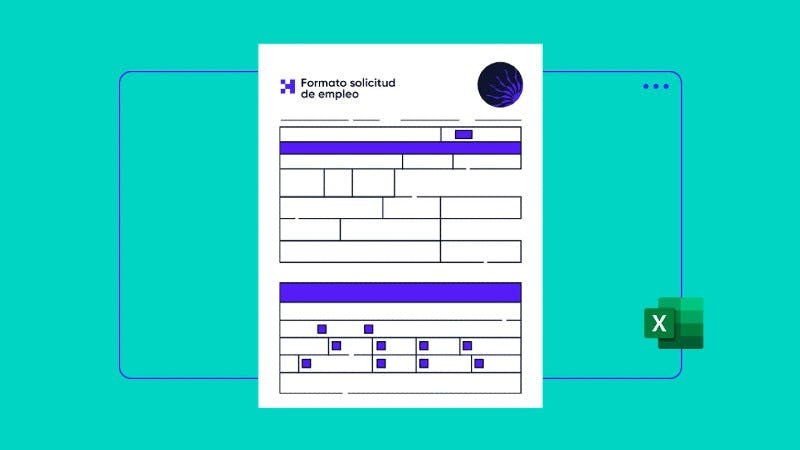 Formato de solicitud de trabajo
