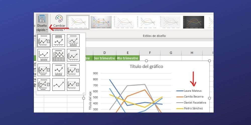Hacer gráfico en Excel