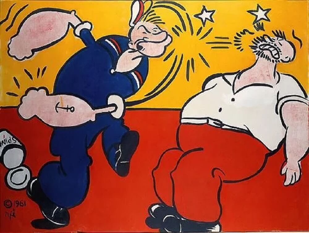 lichtenstein popeye