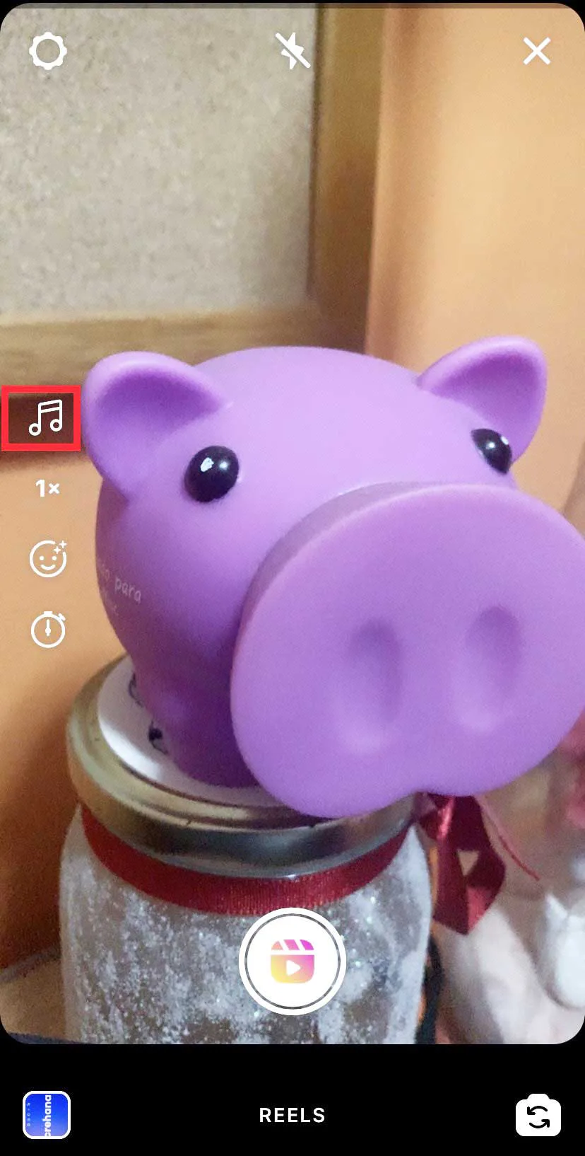 añadir música en Instagram Reels