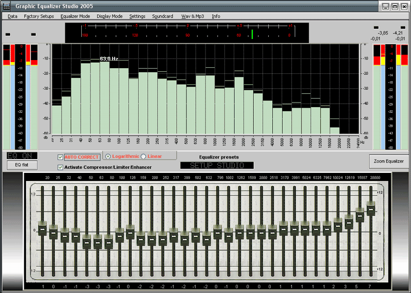  Ecualizador digital de doble canal de 7 bandas, ecualizador de  sonido de coche de 7 bandas de bajo alto de 12 dB, entrada de salida de 3.5  mmRCA, 7 bandas con