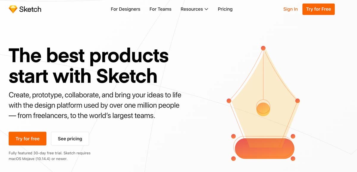 Diseño web UX con Sketch