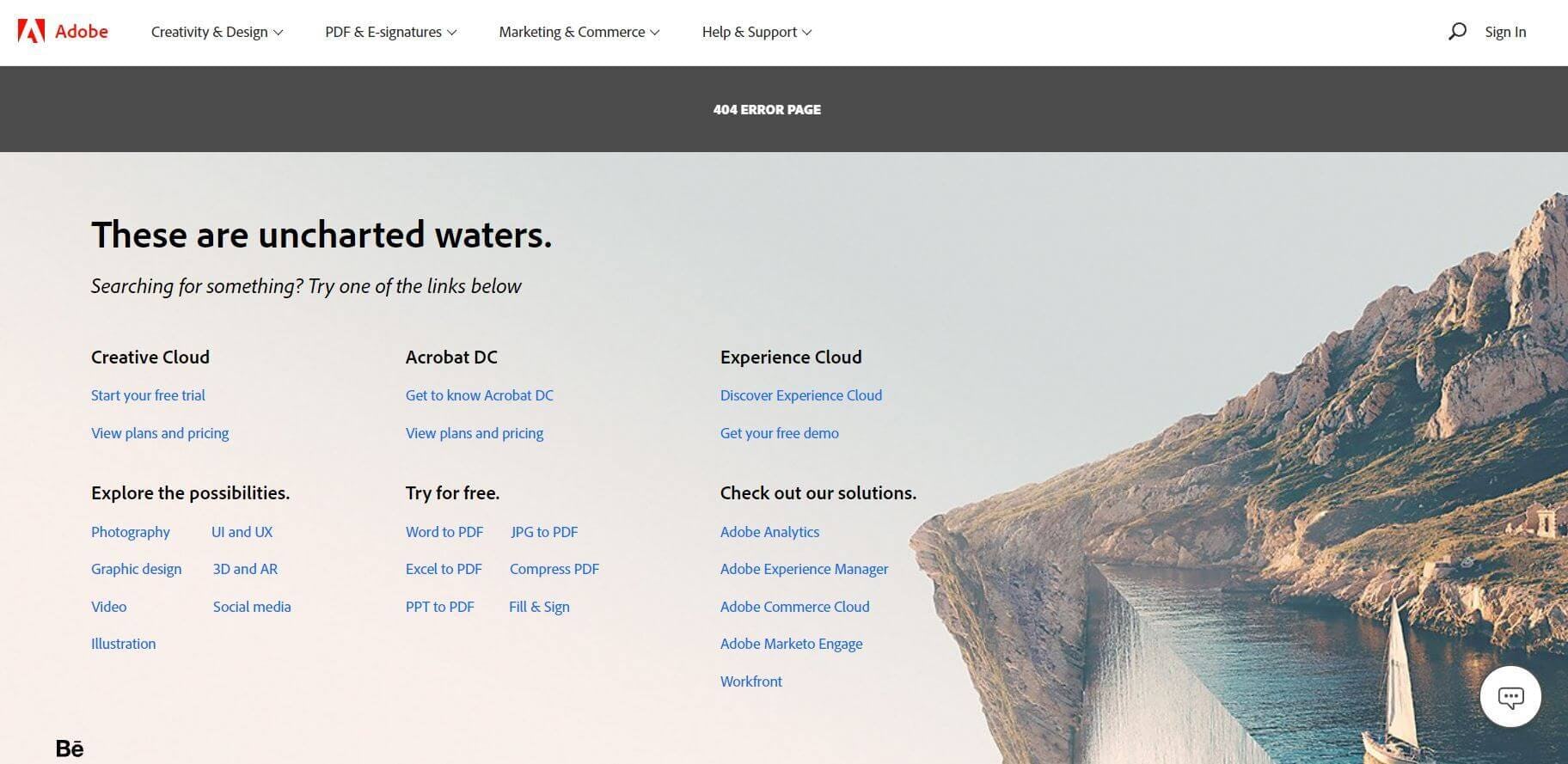 ejemplos de error 404