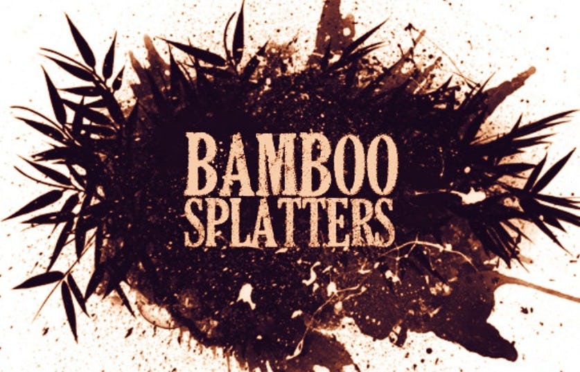Bambus Splatter Brushes