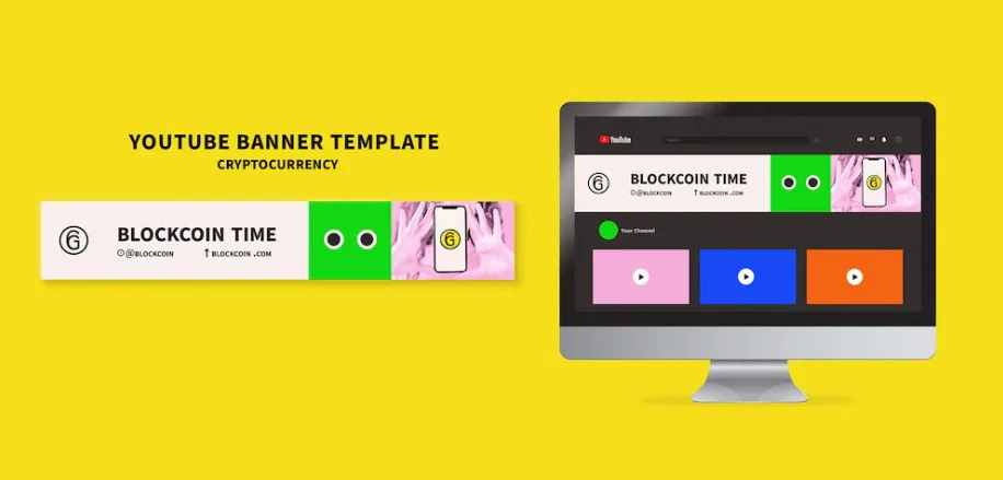 Template para canal de criptomonedas