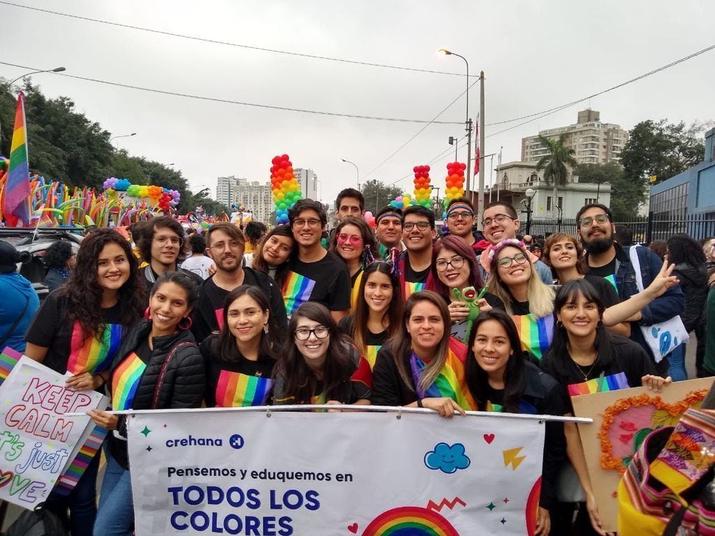 marcha pride crehana