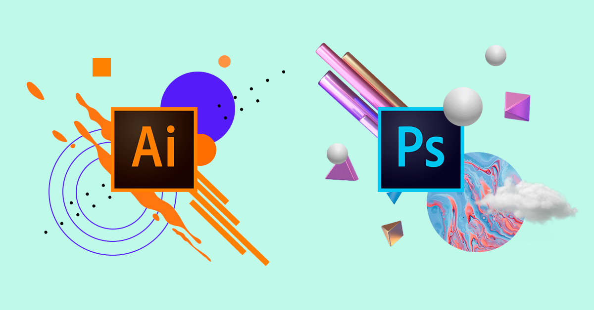 create characters for animation illustrator vs photoshop