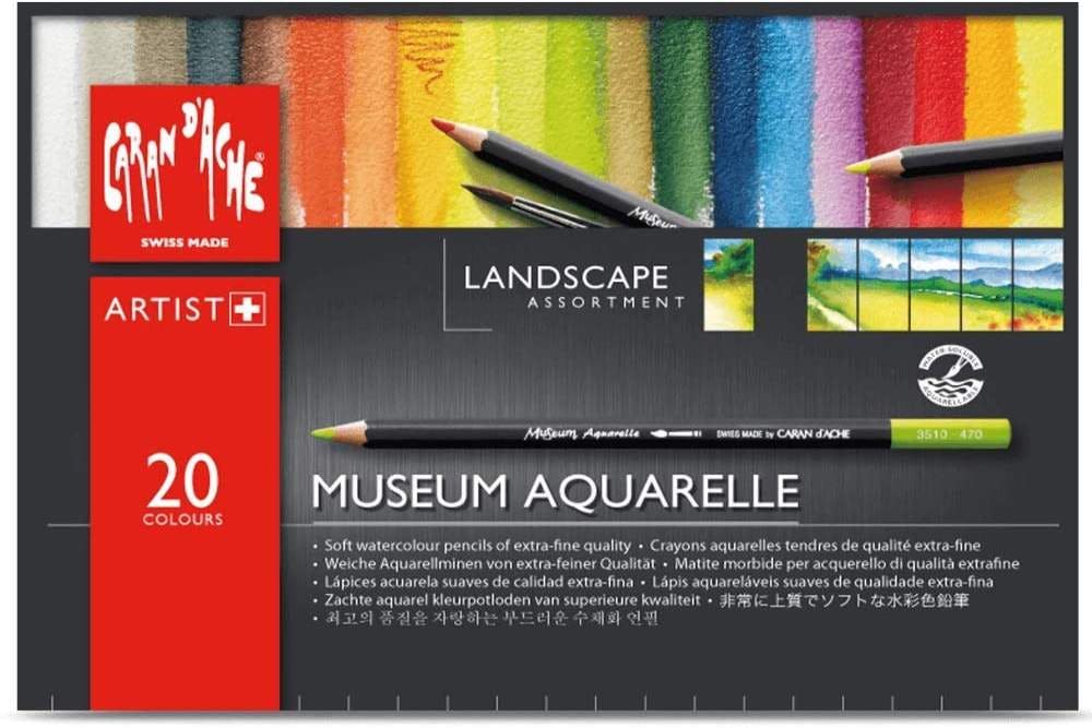 lápices caran d’Ache aquarelle museum