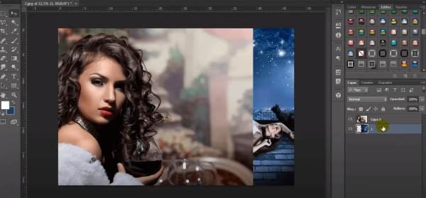 tutorial degradado Photoshop paso 2