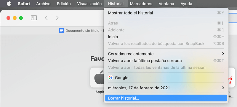 Herramientas para eliminar cookies y caché en Safari