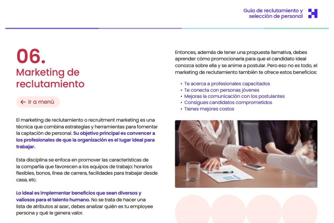 Guía de reclutamiento y selección de personal