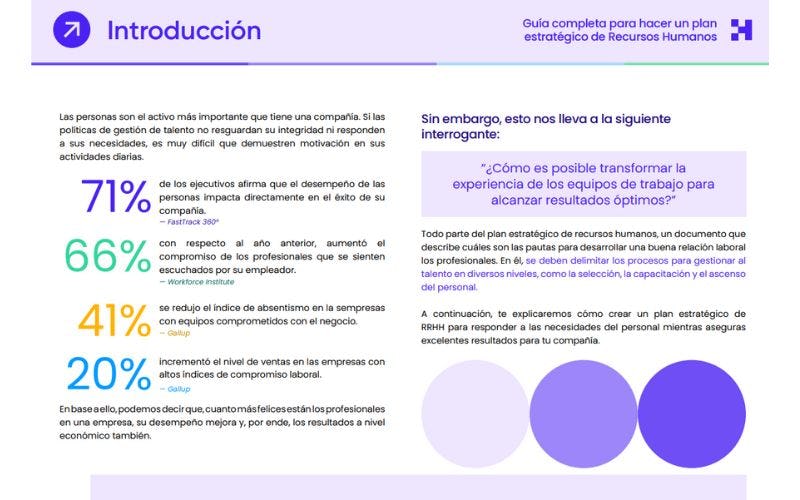 Guía para desarrollar un plan estratégico de Recursos Humanos