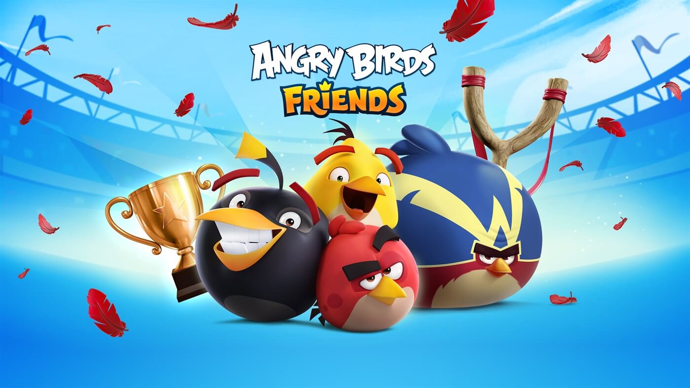angry birds with friends amusement pork 2017