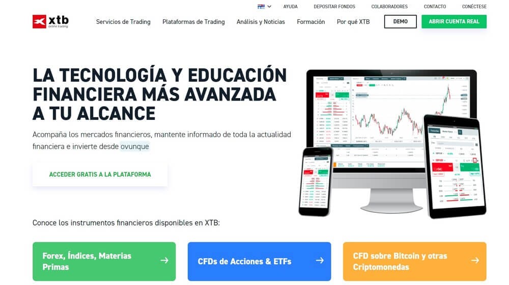 xtb broker de trading