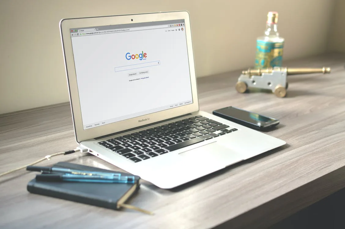 notebook google chrome bookmarks