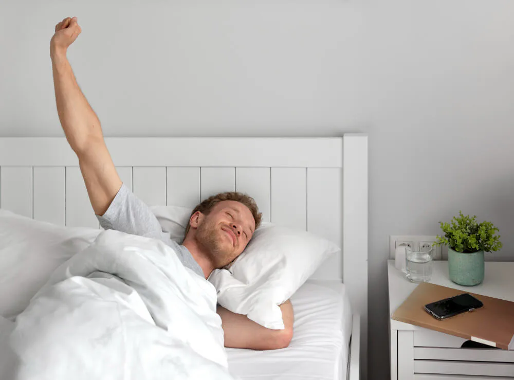 durmiendo bien para quitar el cansancio del cuerpo