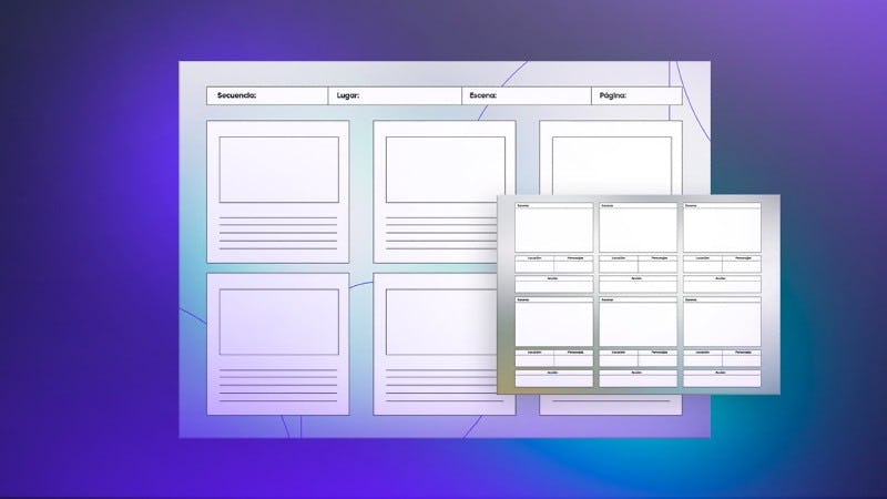 Formato de storyboard gratis