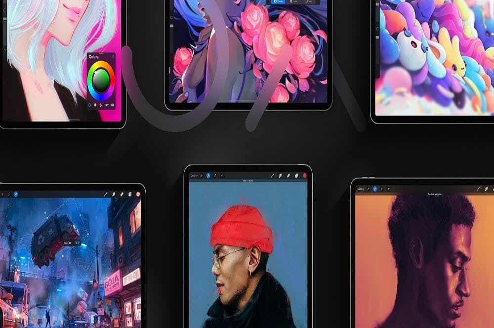 convertir en dibujos procreate