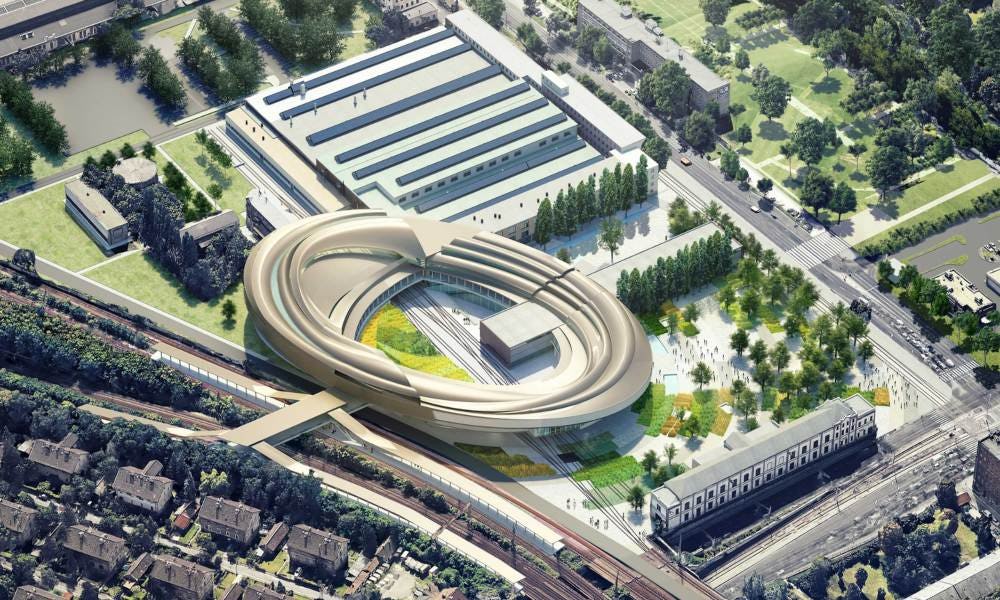 Museo Húngaro como demostración de lo que son los edificios deconstructivistas