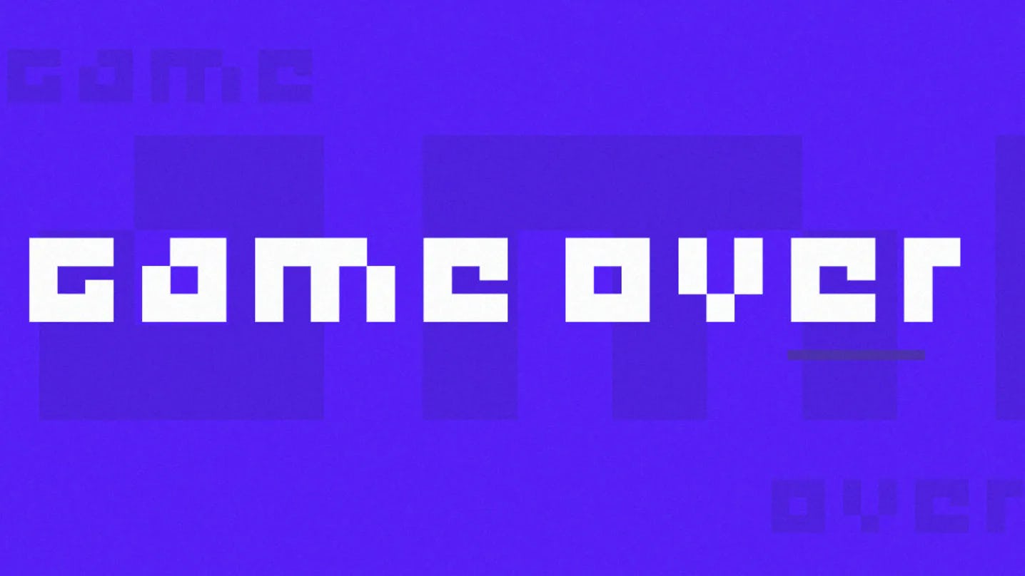 Game Over font