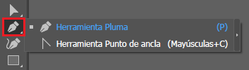 Herramienta Pluma Illustrator