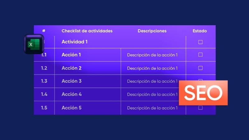 Checklist para SEO en Excel