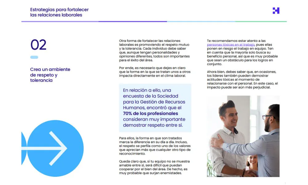 Estrategias para mejorar las relaciones laborales