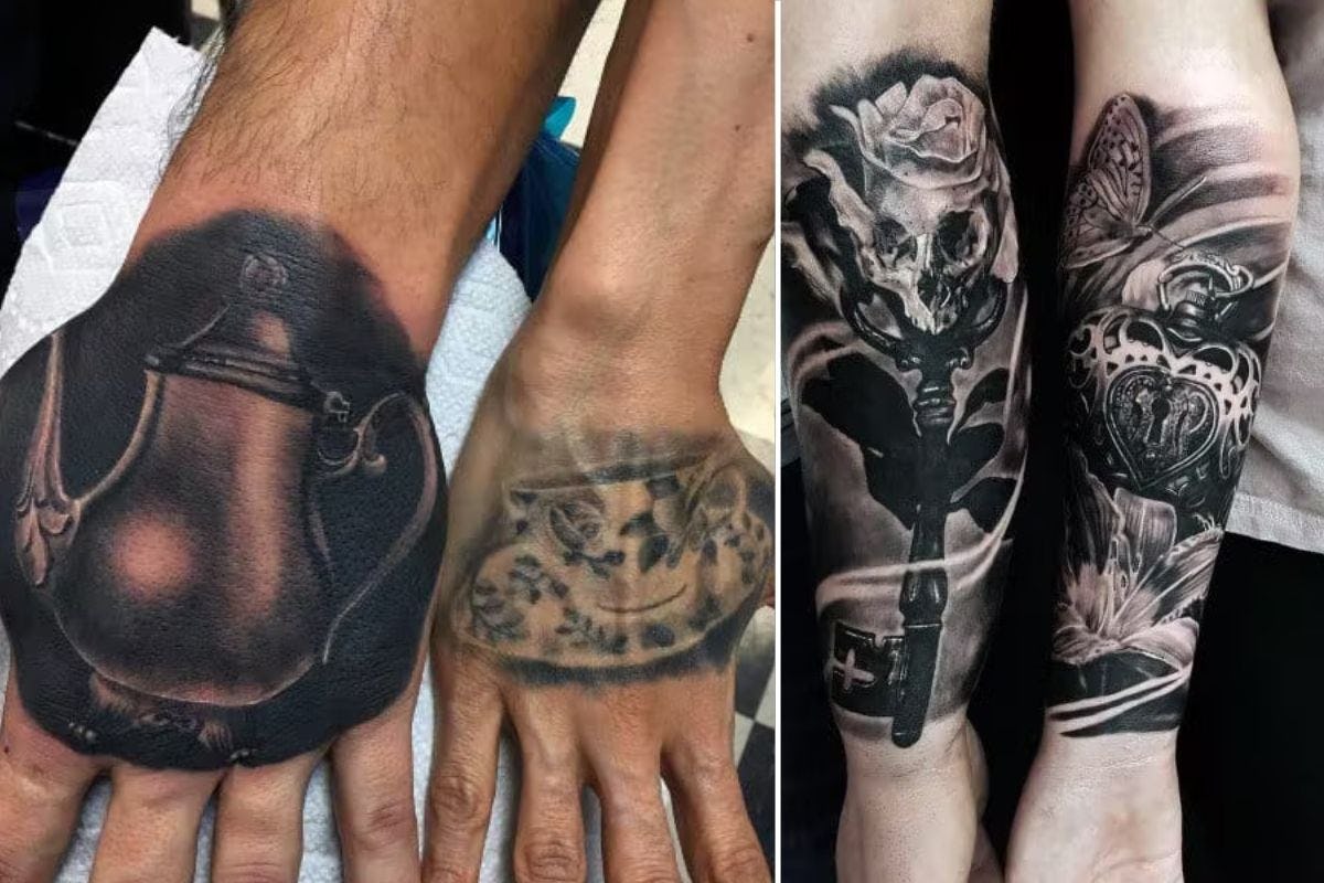 ejemplo de tatuaje black grey