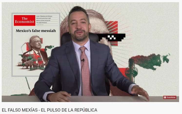 Ejemplo de noticias en YouTube