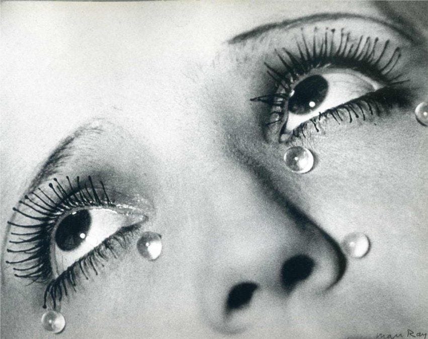 Obras de Man Ray: Lágrimas