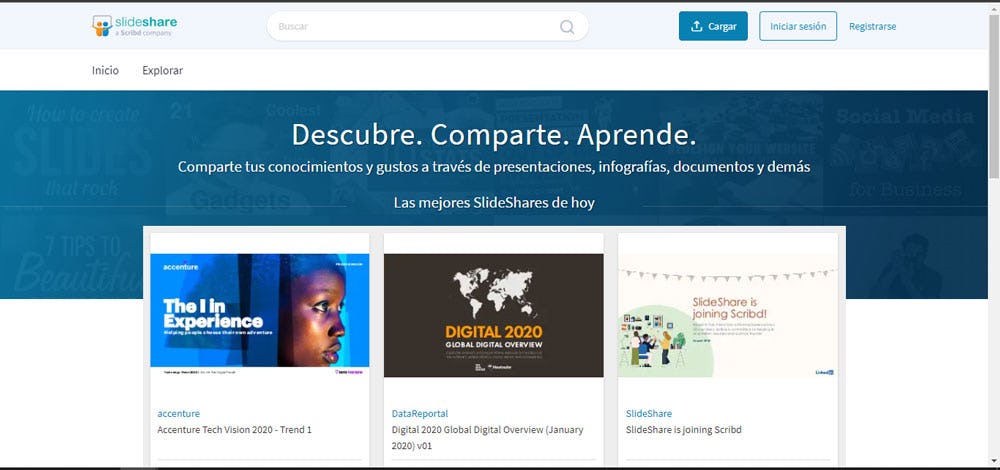 buscadores de internet slideshare