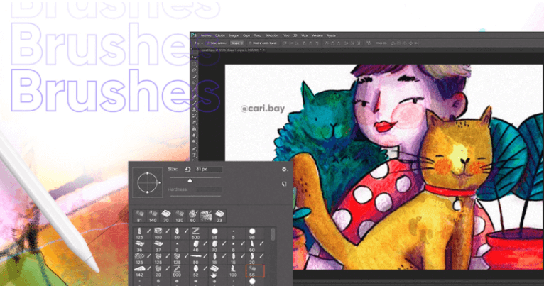 🥇 Pinceles Para Photoshop GRATIS: +60 Packs