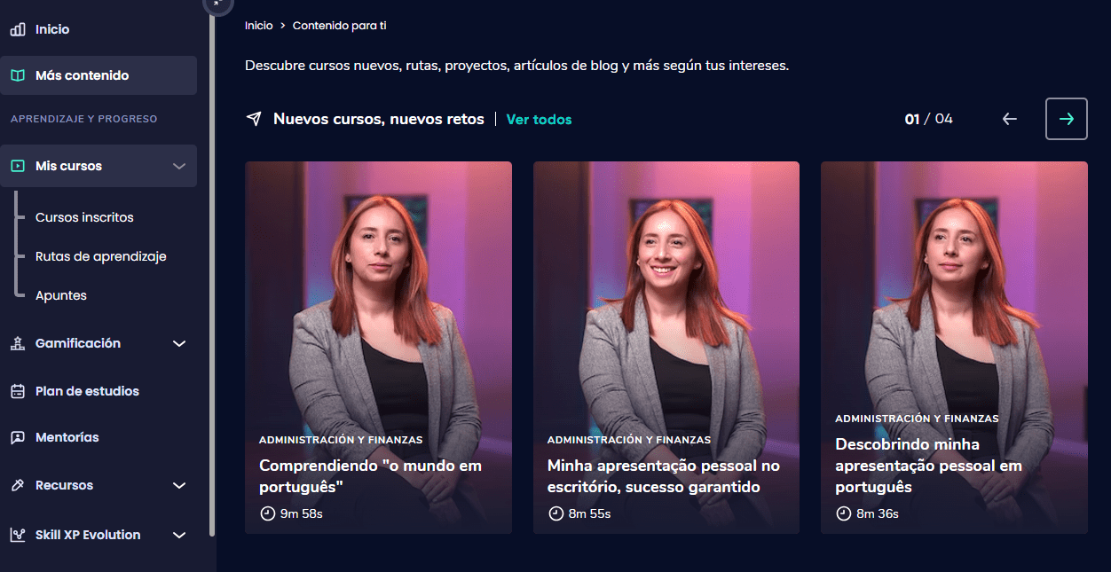 cursos nuevos crehana