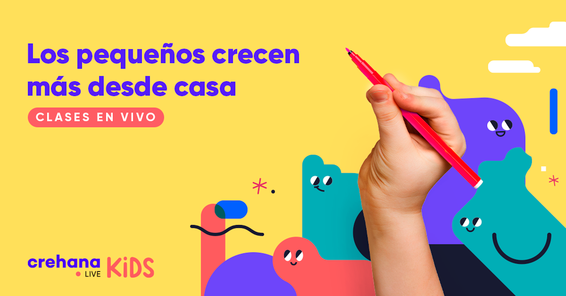 Crehana Live Kids, una nueva sección gratuita para niños y niñas