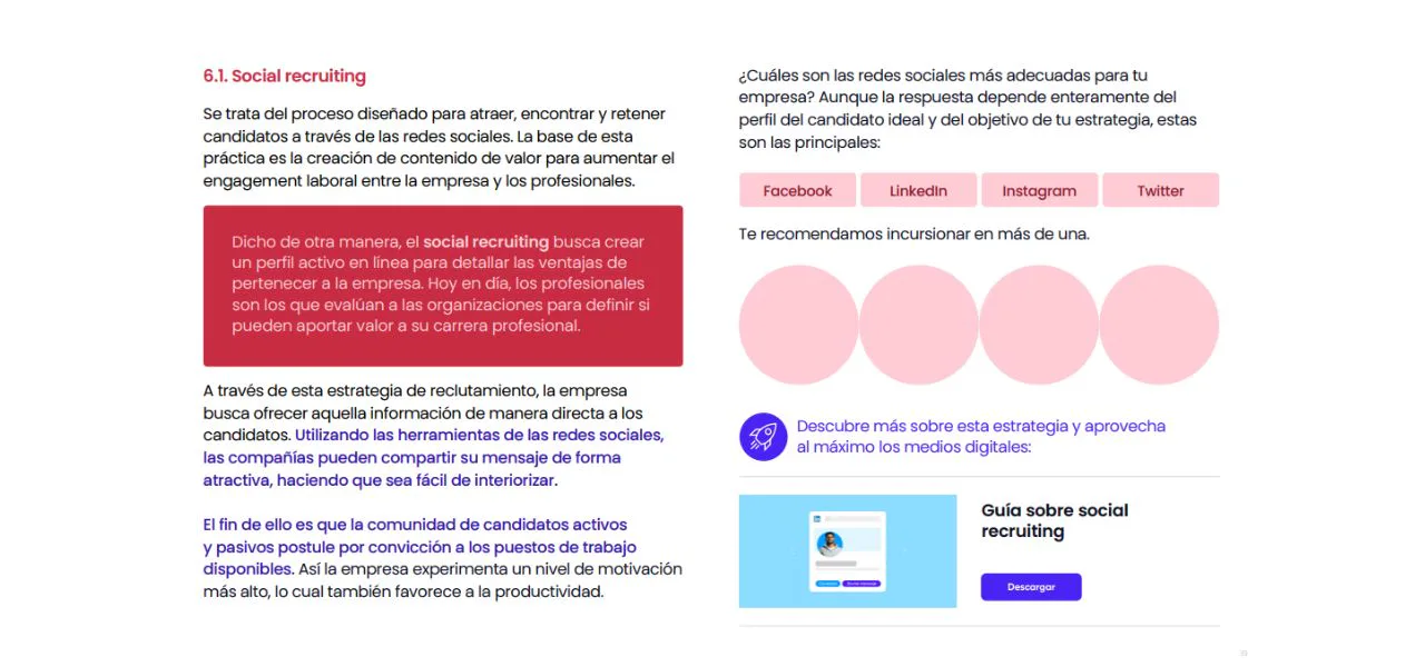 Guía completa de reclutamiento y selección de personal