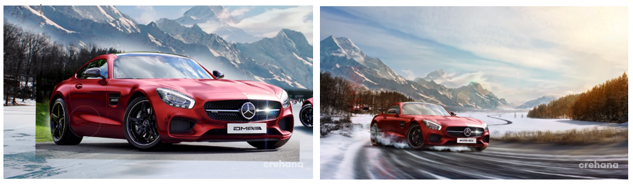 Matte Painting para Publicidad