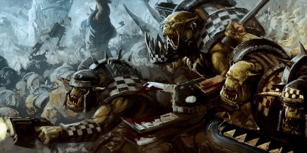 Warhammer 40000 orkos