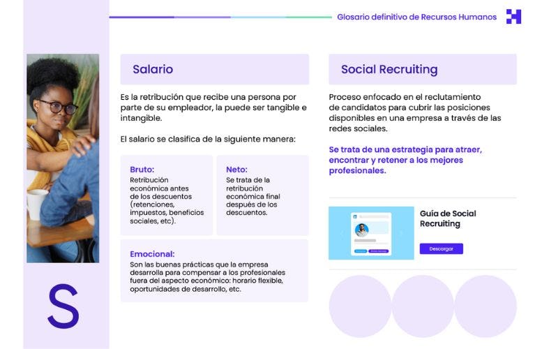 Glosario definitivo de Recursos Humanos salario nominal