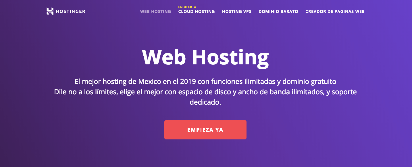 Hostinger web 