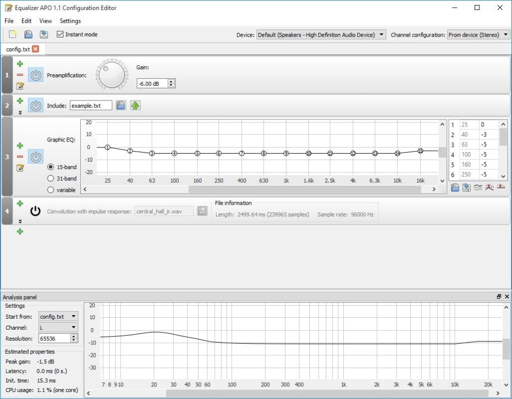 Ecualizadores de Windows para mejorar la calidad del sonido