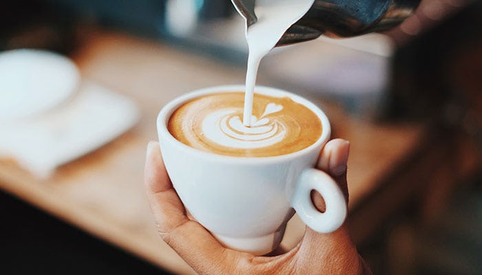 Tipos de bebidas Cafe Latte