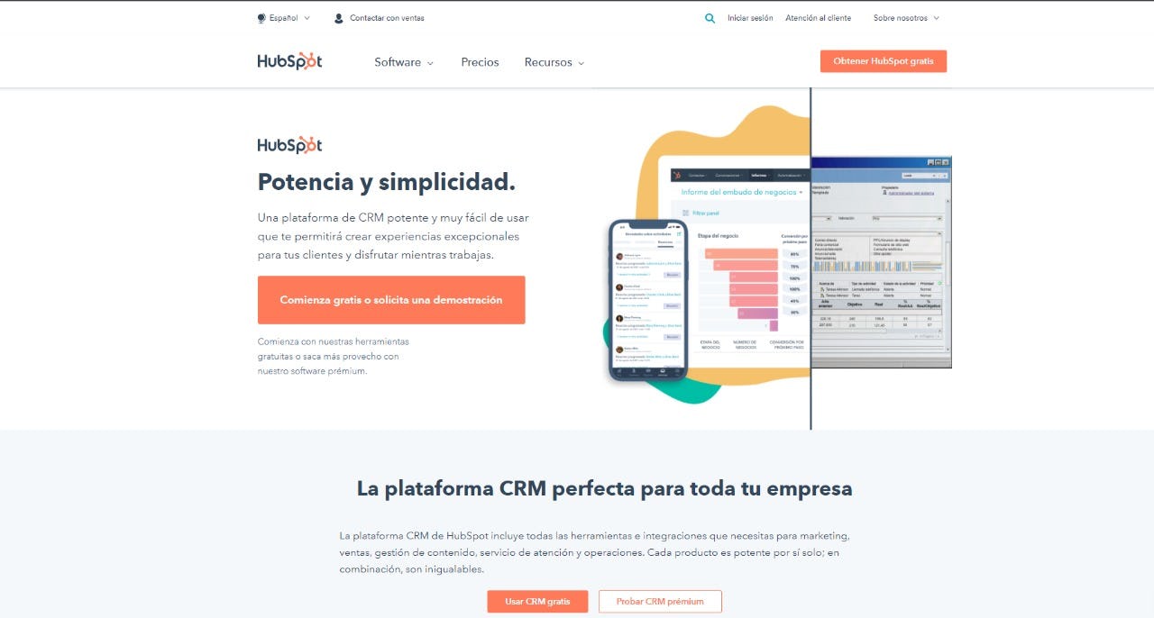 HubSpot herramienta de escucha activa en redes sociales