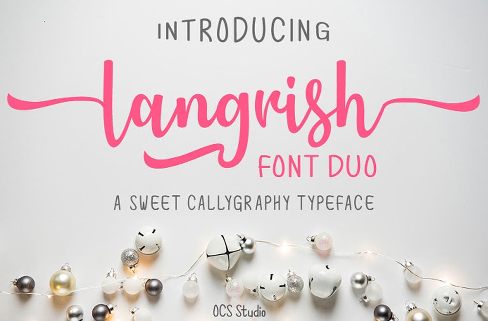 Langrish Font Duo