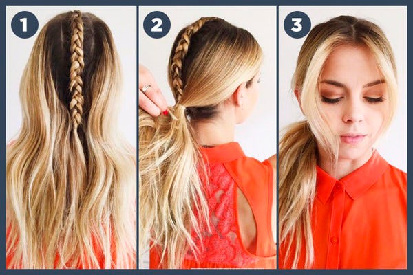 peinados con trenzas únicas