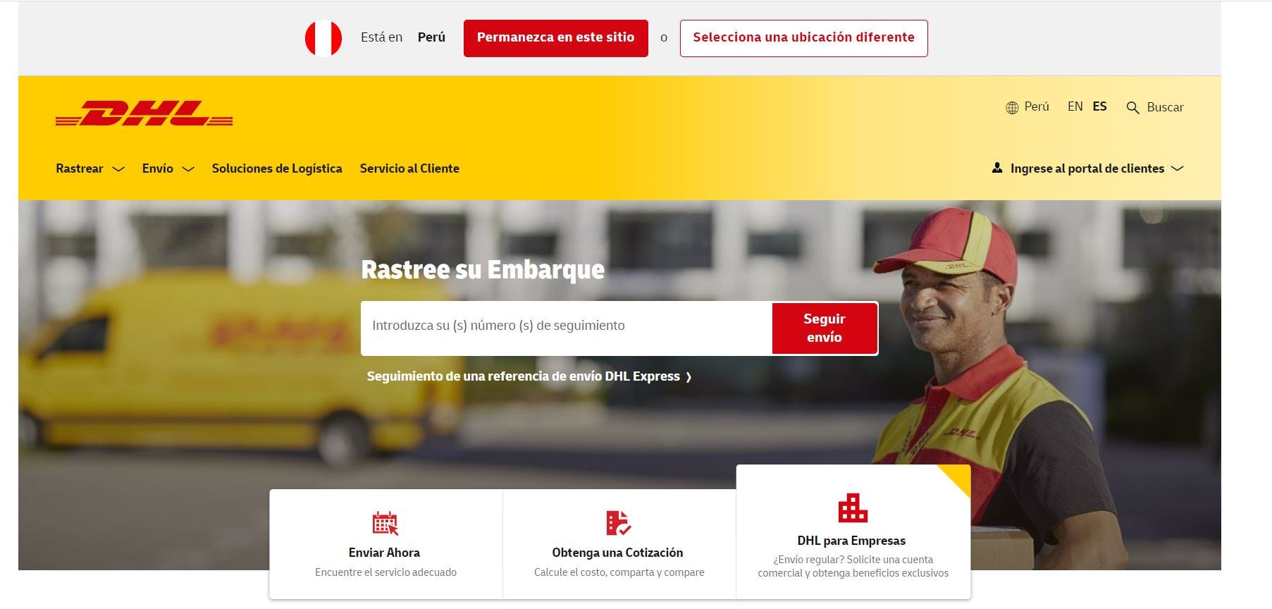 landing page con colores llamativos