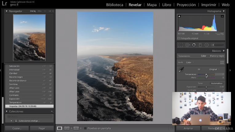 cómo usar Lightroom