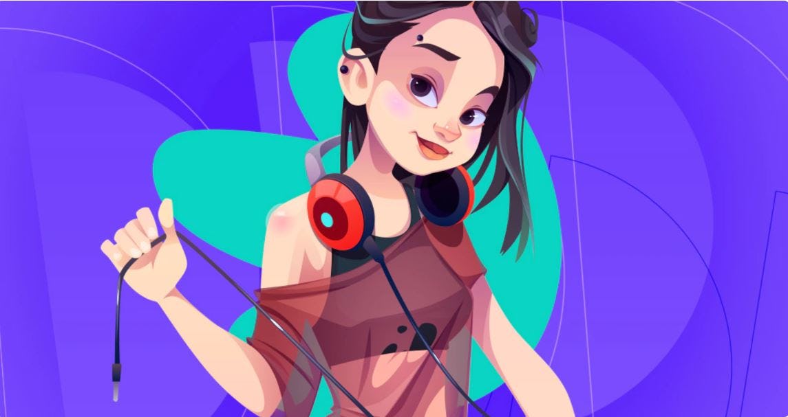 Dibujo digital persona