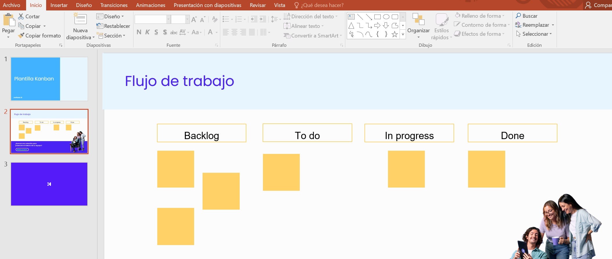 plantilla de kanban gratis
