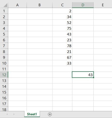 ejercicio de excel de la funcion max