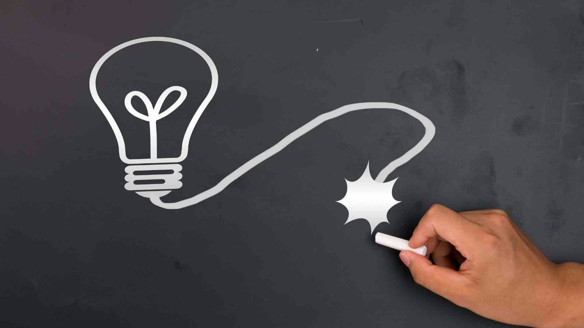 lámpara idea solución enigma pensamiento lateral